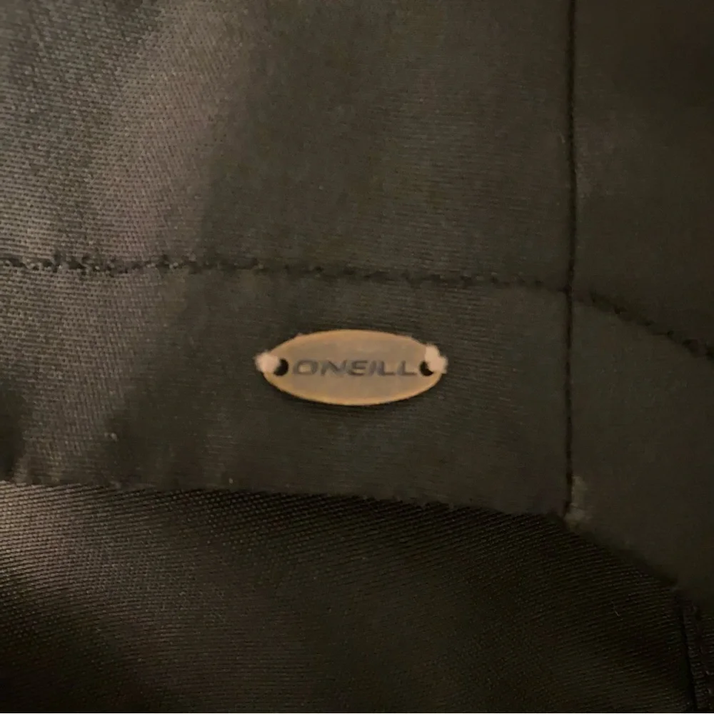 O'Neill Black Raincoat Lightweight Zip-Up M GUC - Picture 6 of 7